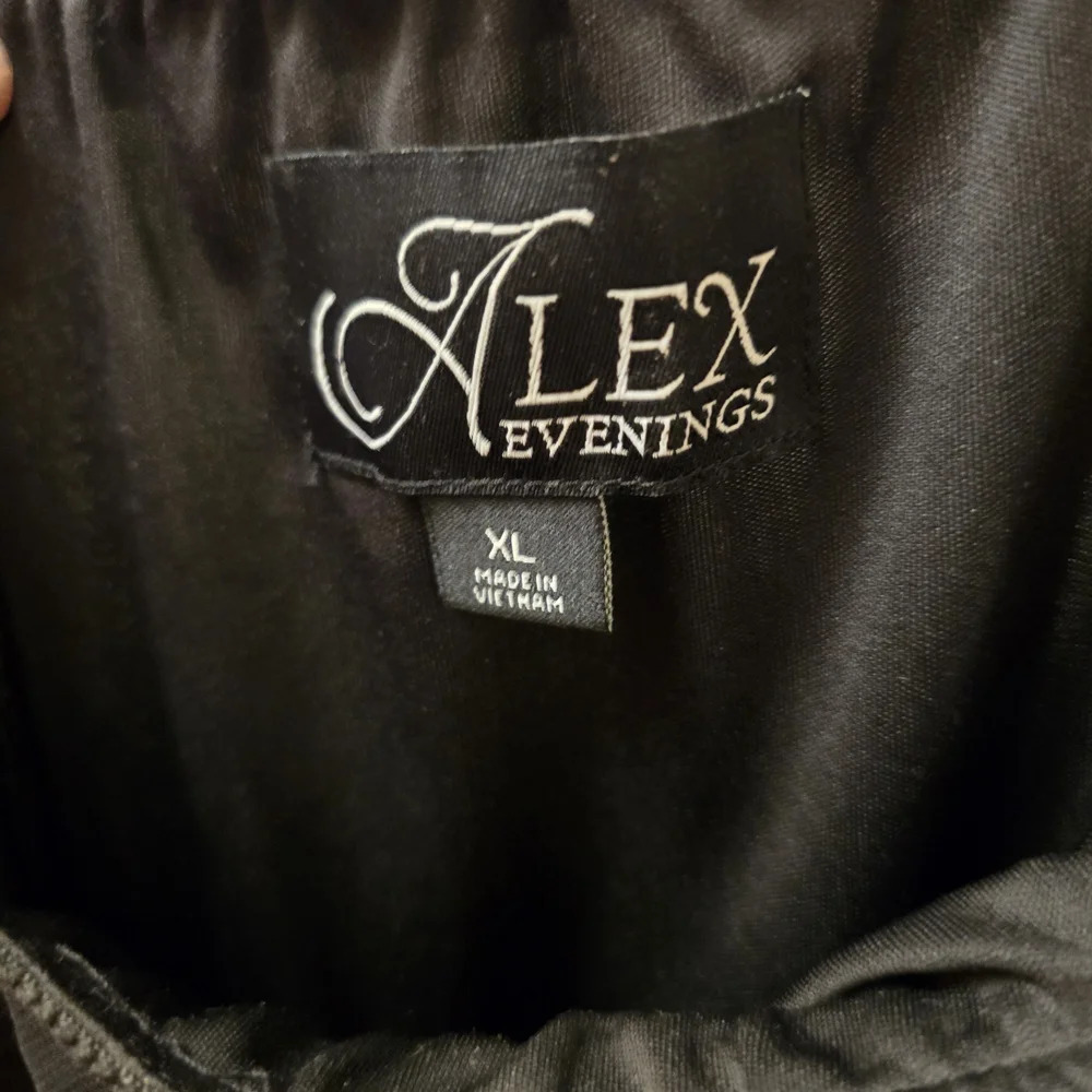 Alex Evenings Black Women's Skirt Size XL Formal Or Wedding Guest - Picture 5 of 5